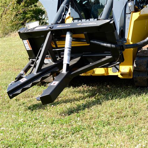 tree and post puller skid steer attachment rental|tree removal skid steer attachments.